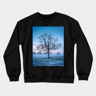 Frosty Winter Tree Crewneck Sweatshirt